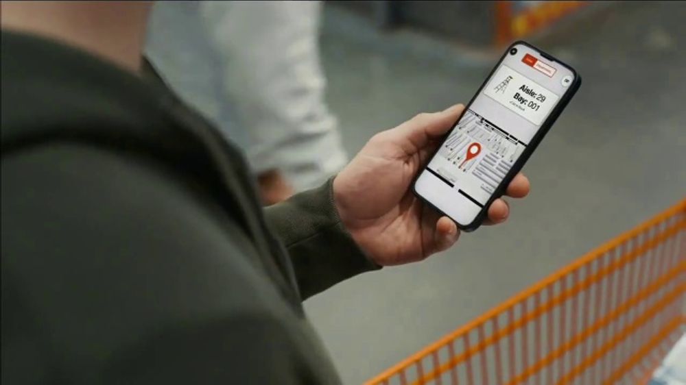The Home Depot App TV Spot, 'Turn by Turn Shopping Masks' iSpot.tv