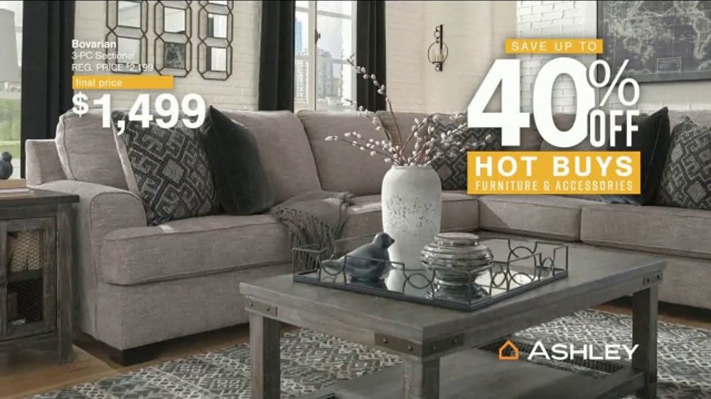 Ashley HomeStore Black Friday in July Sale TV Spot, 'Sectionals, Beds