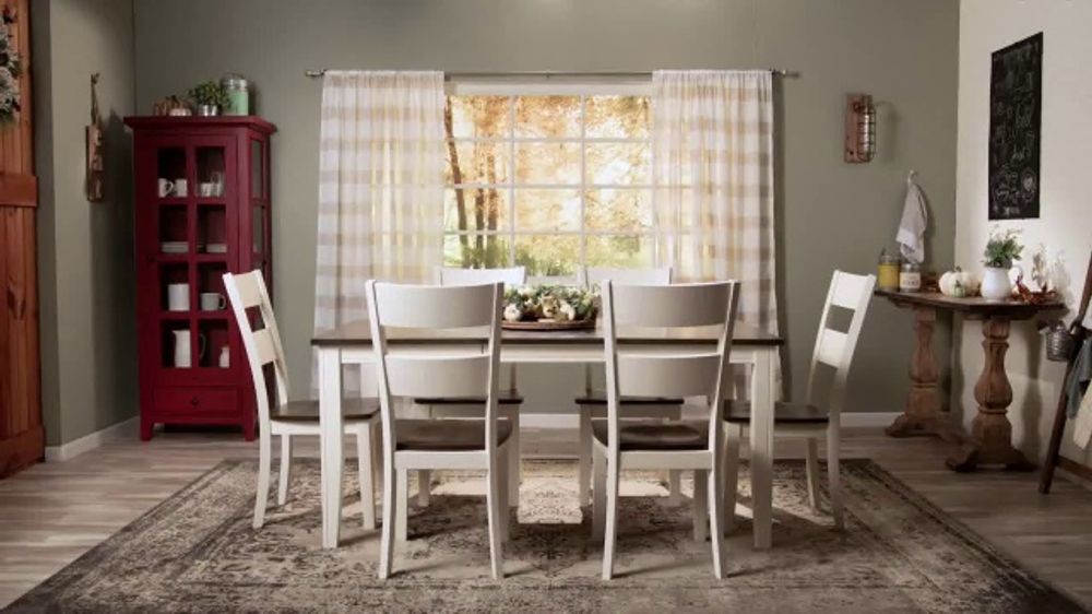Bob's Discount Furniture TV Spot, 'Blake Dining and Counter Set' iSpot.tv