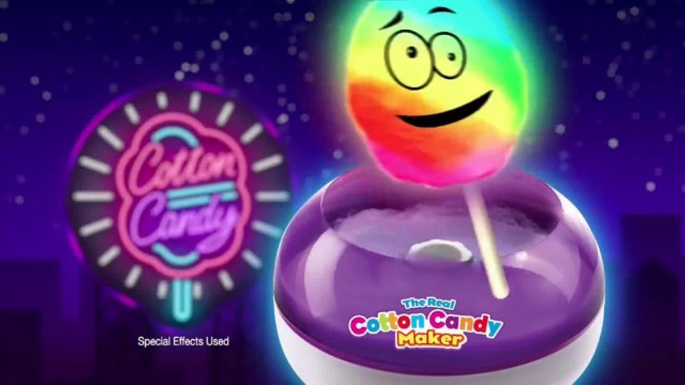 CraZArt The Real Cotton Candy Maker TV Spot, 'Cotton Candy Fun