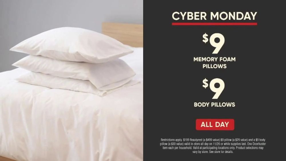 Mattress Firm Cyber Monday Specials TV Spot, and InStore Deals' iSpot.tv