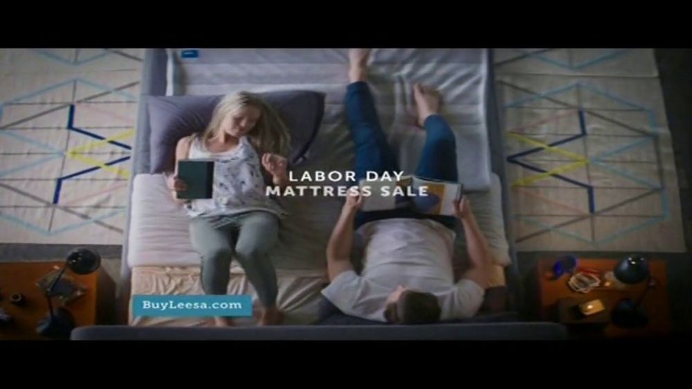 Leesa Labor Day Mattress Sale TV Spot, 'I'm All About My Bed' iSpot.tv