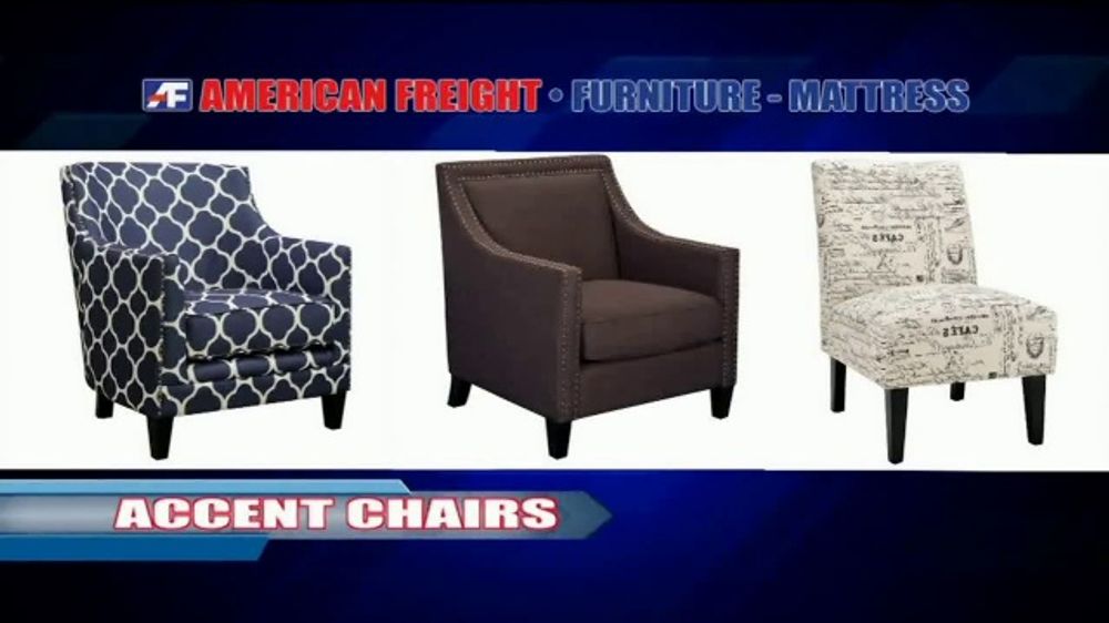 American Freight Inventory Closeout Sale TV Spot, 'Accent Chairs
