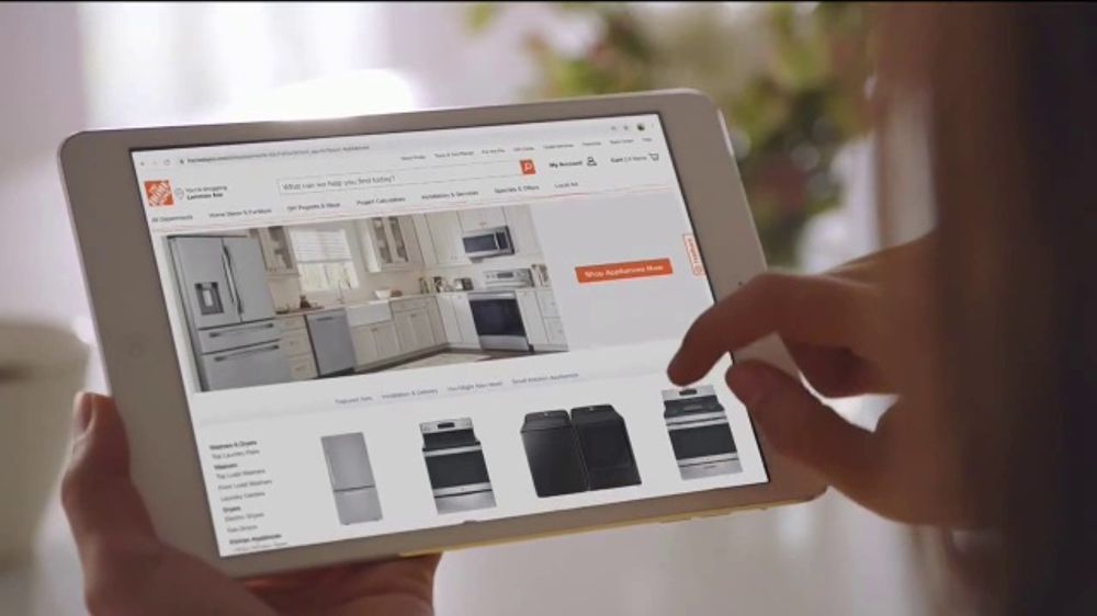 The Home Depot TV Spot, 'Summer Appliance Help Black Samsung Laundry