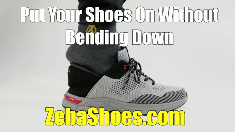 Zeba Shoes TV Spot, 'HandsFree Sneakers' iSpot.tv