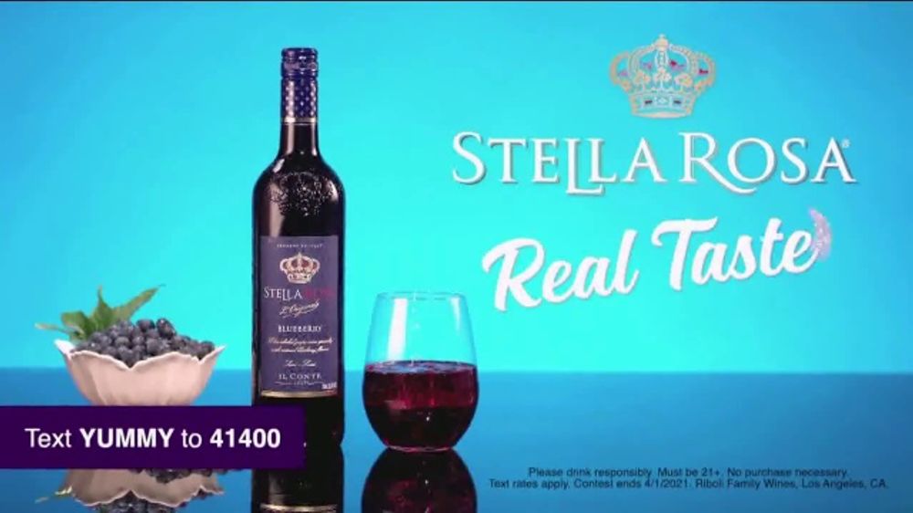 Stella Rosa Wines Blueberry TV Spot, 'Celebrate Real Taste' iSpot.tv