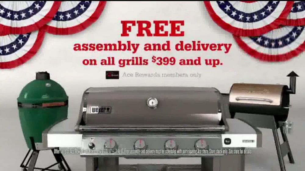 ACE Hardware 4th of July Sale TV Spot, 'The Right Grill' iSpot.tv