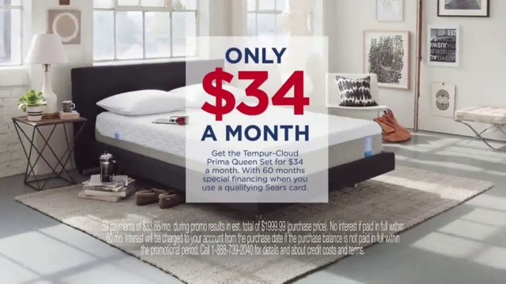 Sears Labor Day Event TV Spot, 'Top Brand Mattresses' iSpot.tv
