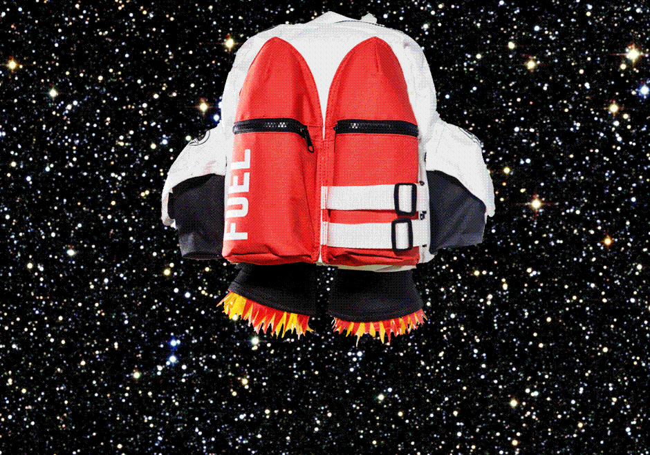 Superhero Week Heroic jetpack backpack!