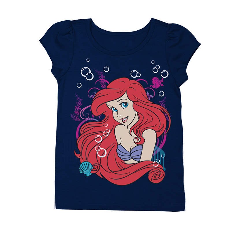 Disney The Little Mermaid Girls 716 Ariel TShirt