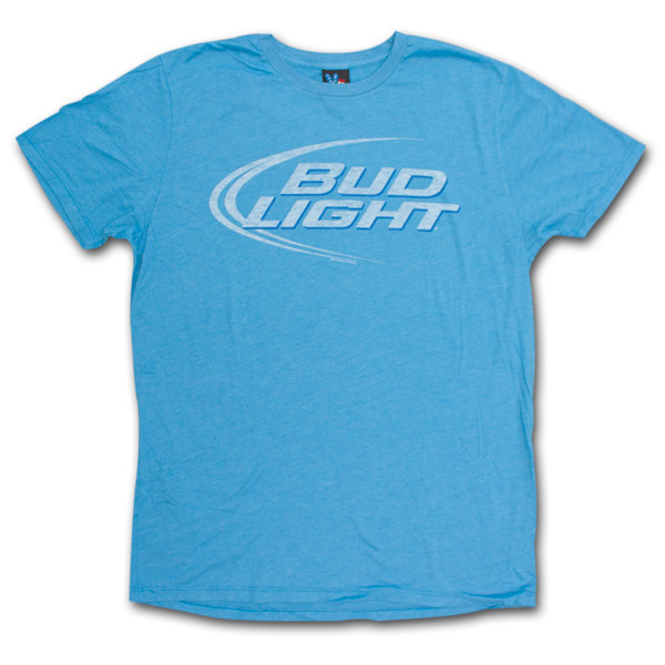Bud Light Junk Food Brand Vintage Logo Shirt