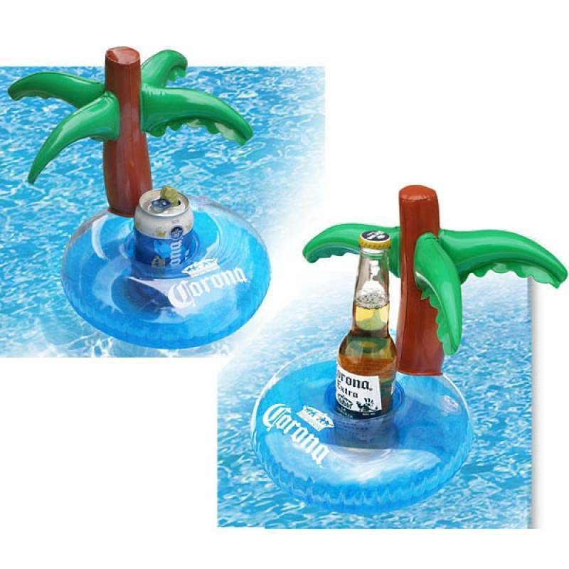 Corona Extra Floating Inflatable Pool Beverage Holder
