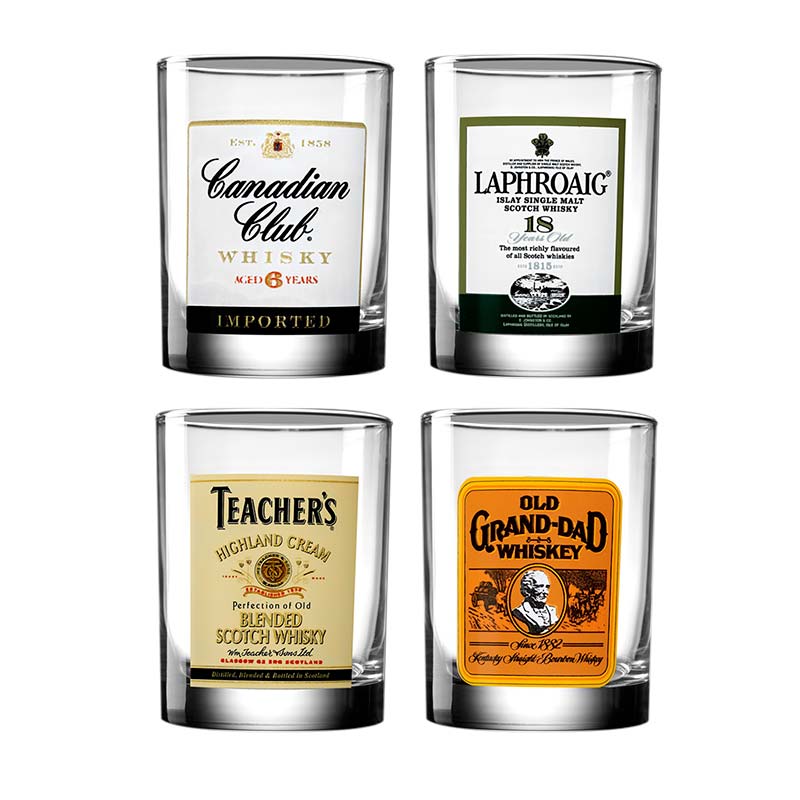 Top Shelf Liquor Glass Set