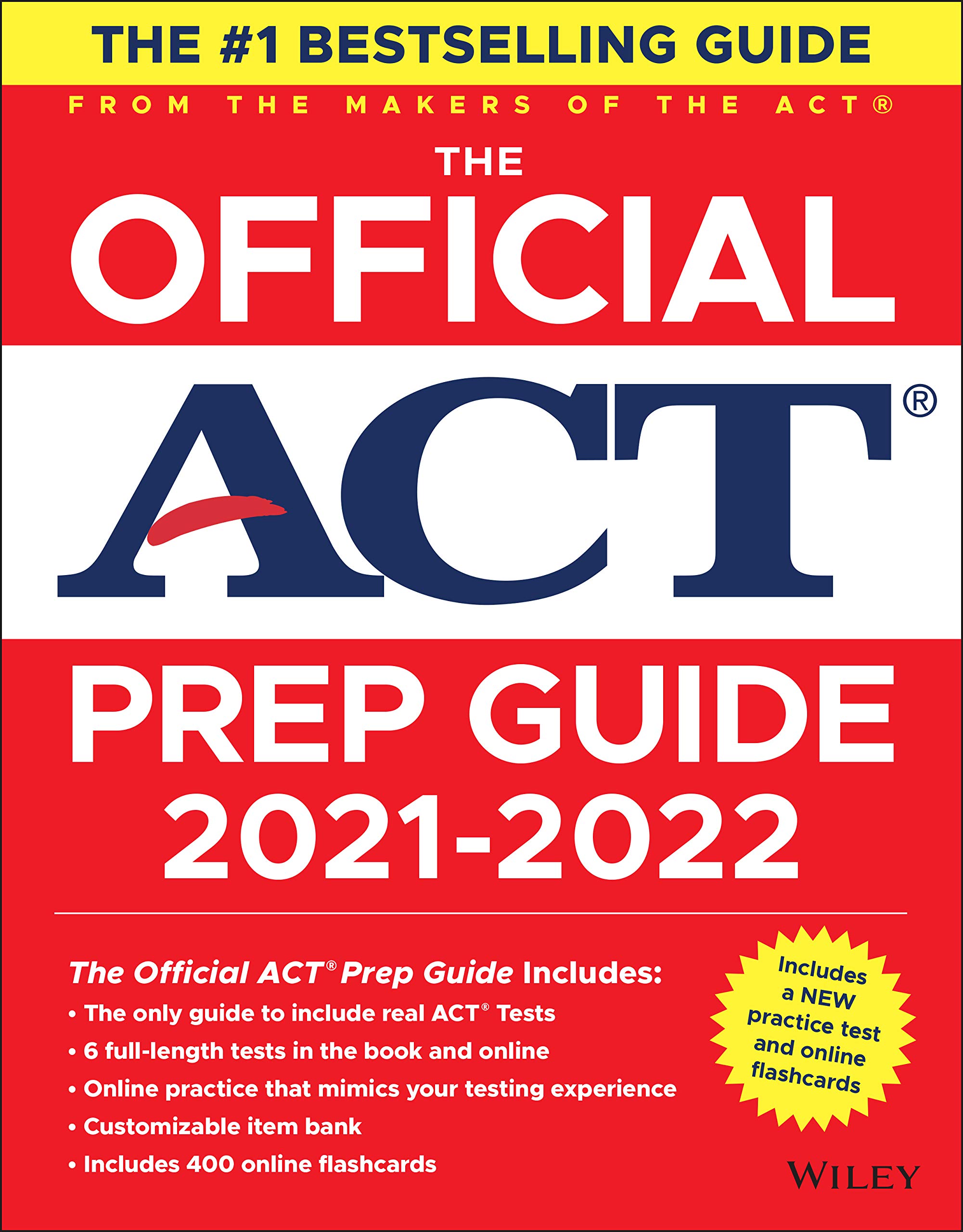 The Official ACT Prep Guide 2021-2022: (Book + 6 Practice Tests + Bonus Online Content) The Official ACT Prep Guide 2021-2022: (Book + 6 Practice Tests + Bonus Online Content)