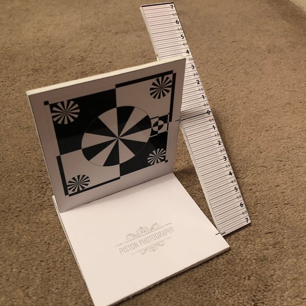 Photos looking soft? You need a FREE Lens Calibration Chart! Piston