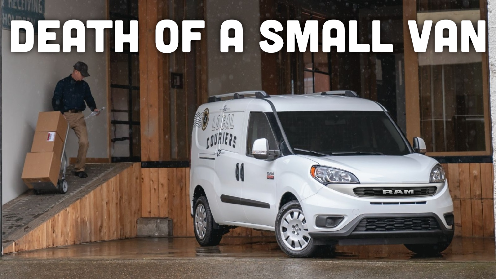 Small Commercial Vans Continue To Die Off As Ram Kills The ProMaster