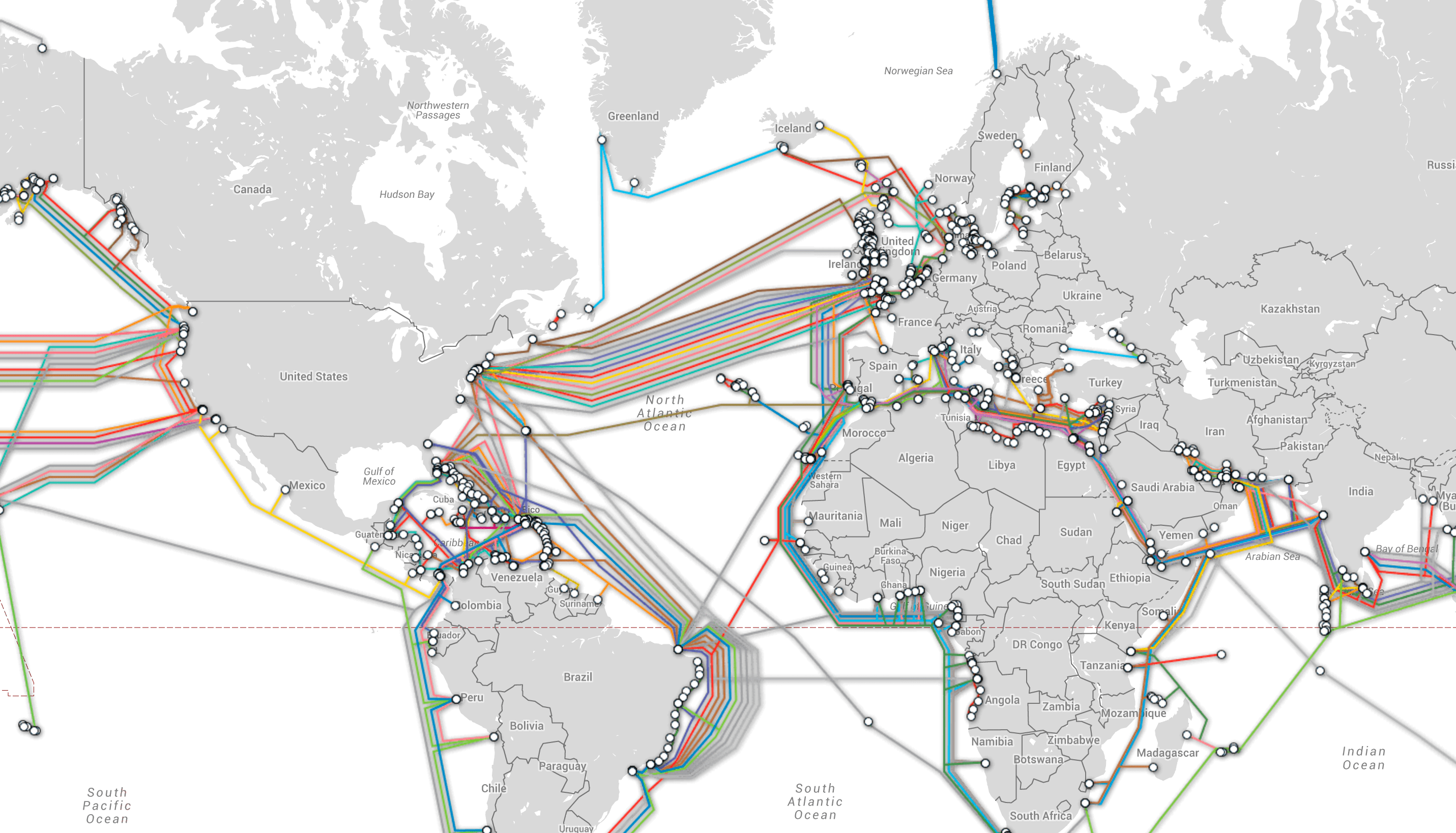 Submarine Cable Map site Hunt