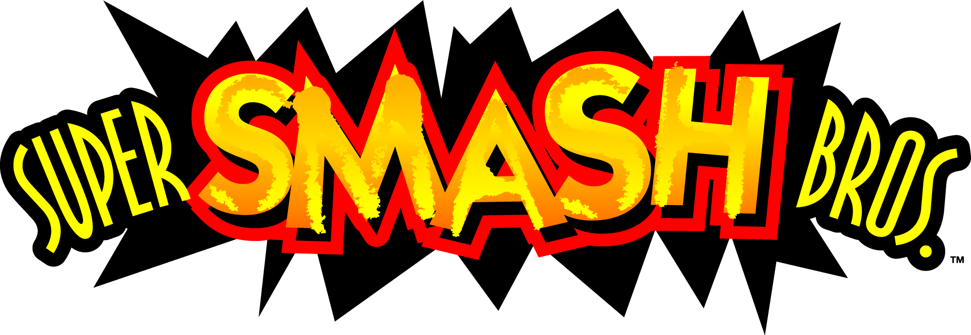 Super Smash Bros. 64 Logo Accurate Restoration by MaxiGamer on DeviantArt