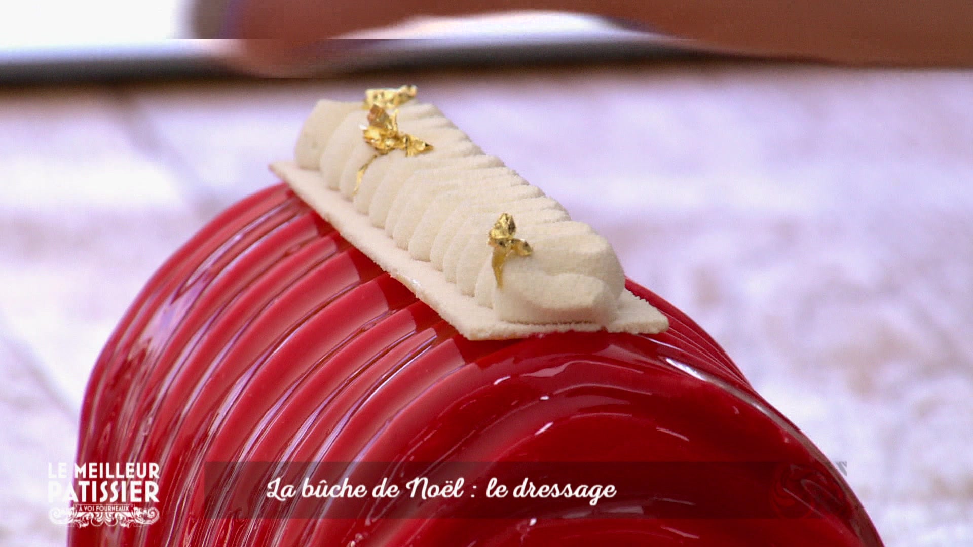Le meilleur pâtissier La bûche de Noël revisitée de Cyril Lignac