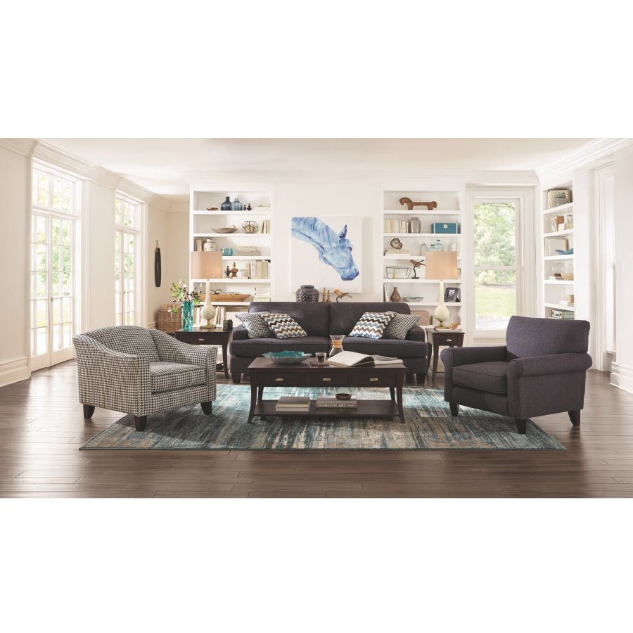 Brighton Houndstooth Accent Chair F452 Jazz up your living room