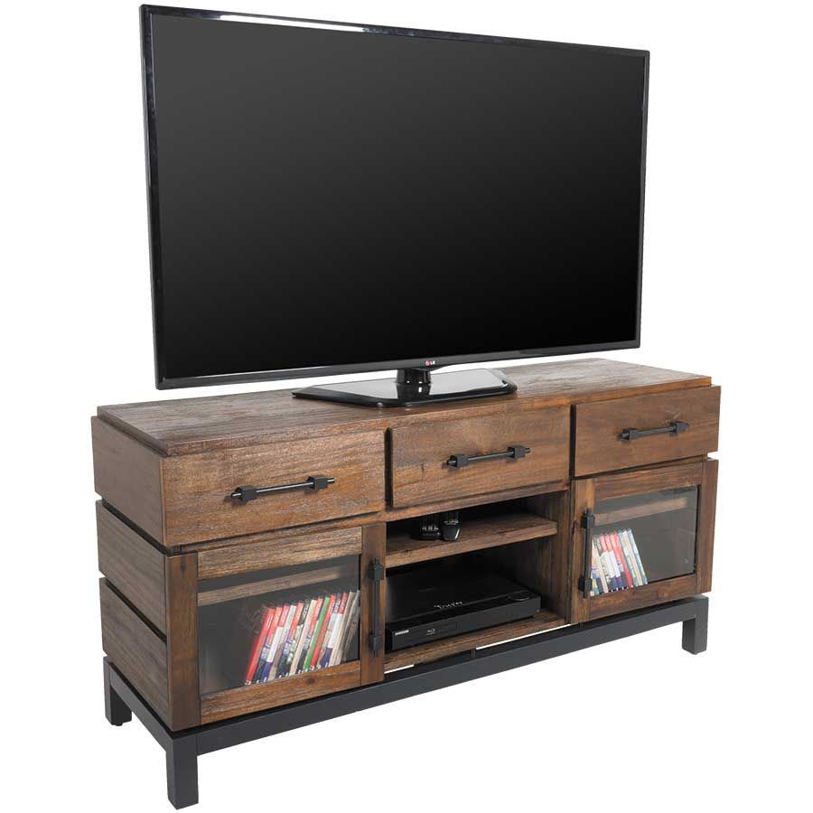 60" Rustic TV Console 127330H OSP Office Star Products