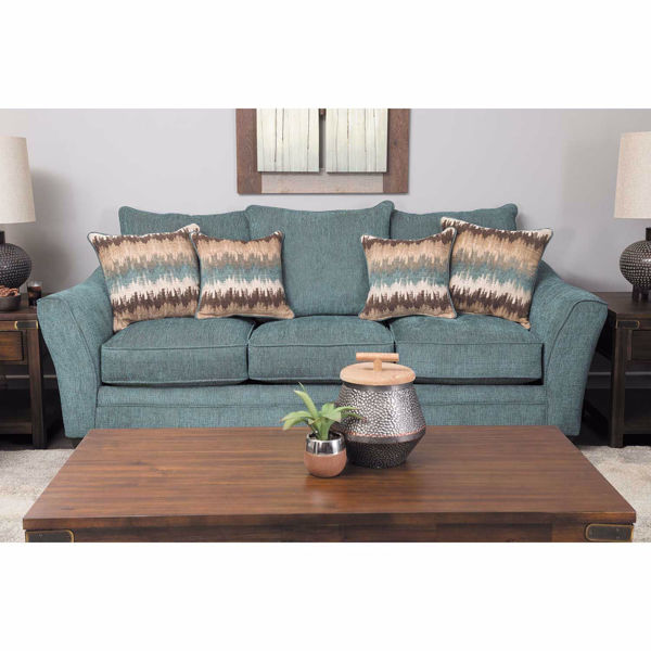 Teal Sofa