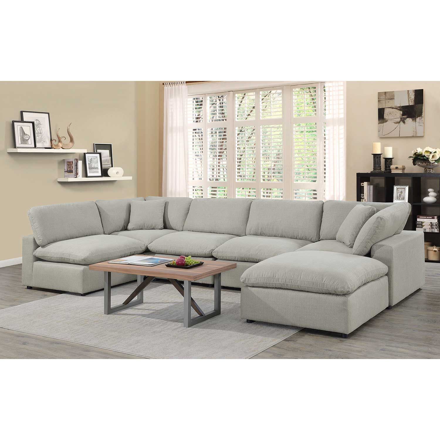 Cloud 9 5PC Sectional Elements International Group, LLC