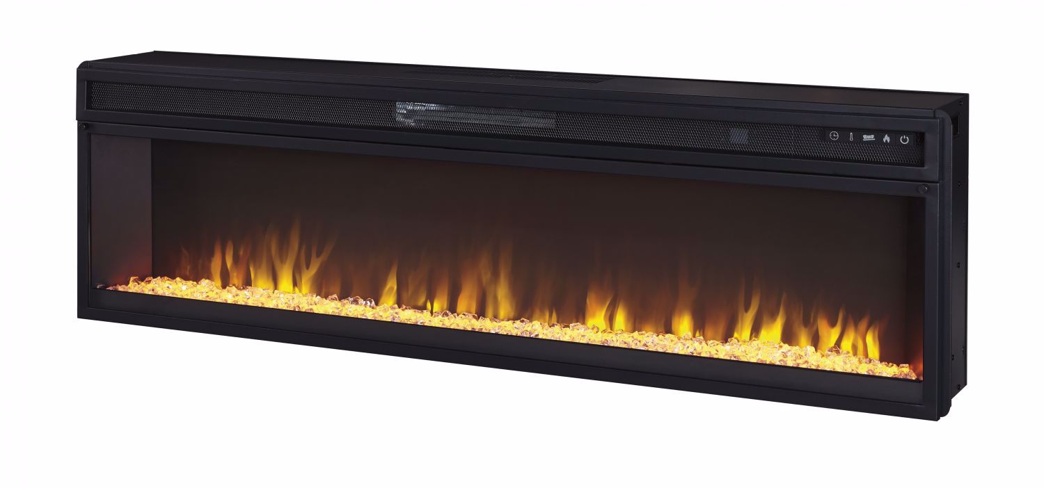 wide fireplace insert W10022 by Ashley