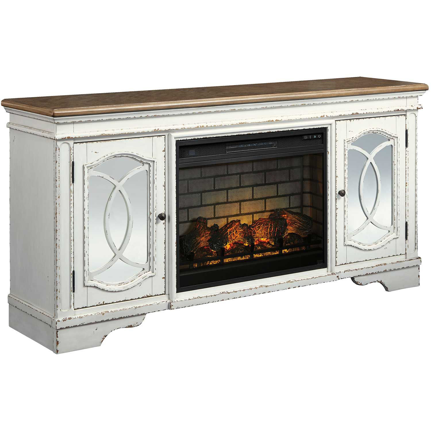 Realyn Fireplace TV Stand Ashley Furniture