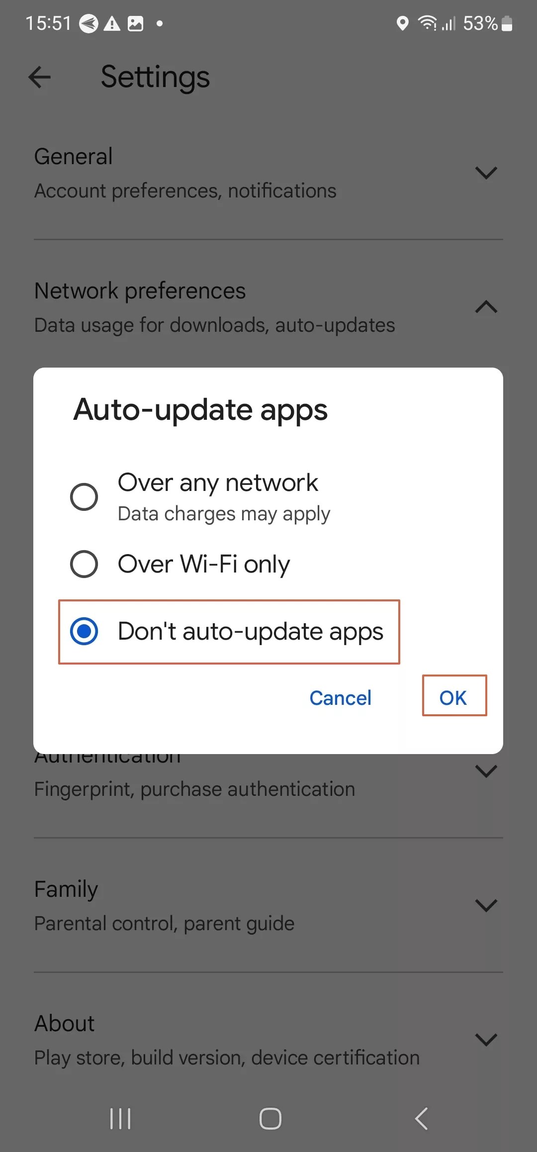 How to Disable Update App on Android AirDroid