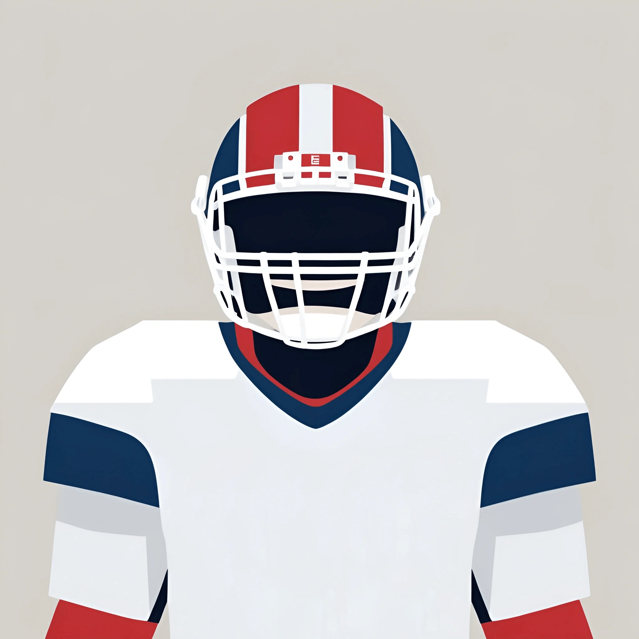 Minimalist Football Player Illustration Free Download Ai Scribbles