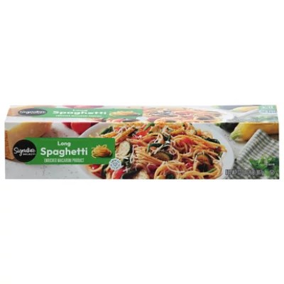 Signature SELECT Pasta Spaghetti Box 32 Oz albertsons