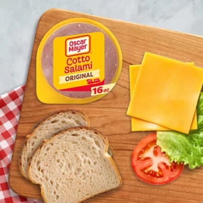 Oscar Mayer Cotto Salami Made with Chicken And Beef Pork Added Sliced