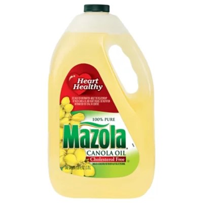 Mazola Canola Oil Cholesterol Free - 1 Gallon - Vons