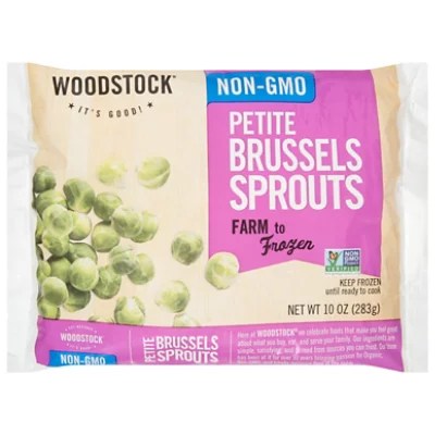 Woodstock Brussels Sprouts Petite 10 Oz Kings Food Markets