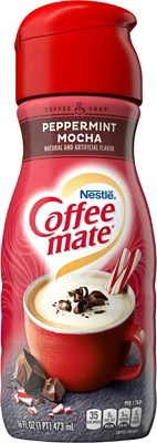 Coffee mate Peppermint Mocha Liquid Coffee Creamer 16 Fl. Oz. Haggen