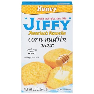 Can you just use two boxes and combine or do i need to make two smaller pans? Jiffy Honey Corn Muffin Mix Bakes Into A Sweet Golden Muffin Or Cornbread 8 5 Oz Tom Thumb