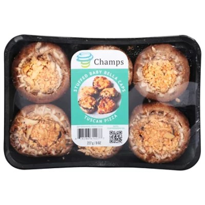 Mushroom Stuffed Baby Bella Tuscan Pizza 8 OZ Safeway