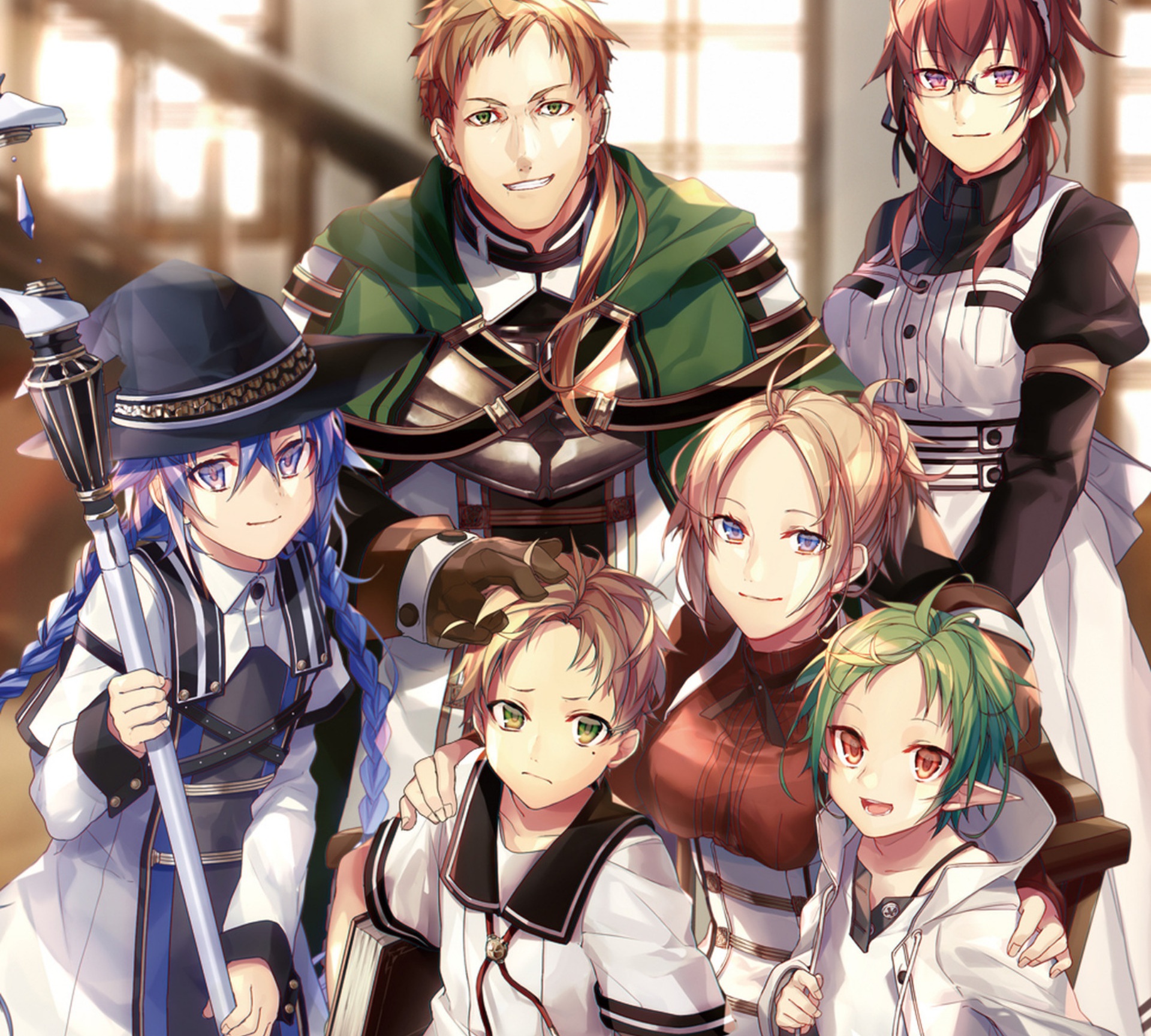 Mushoku Tensei Jobless Reincarnation Papel de Parede HD Plano de