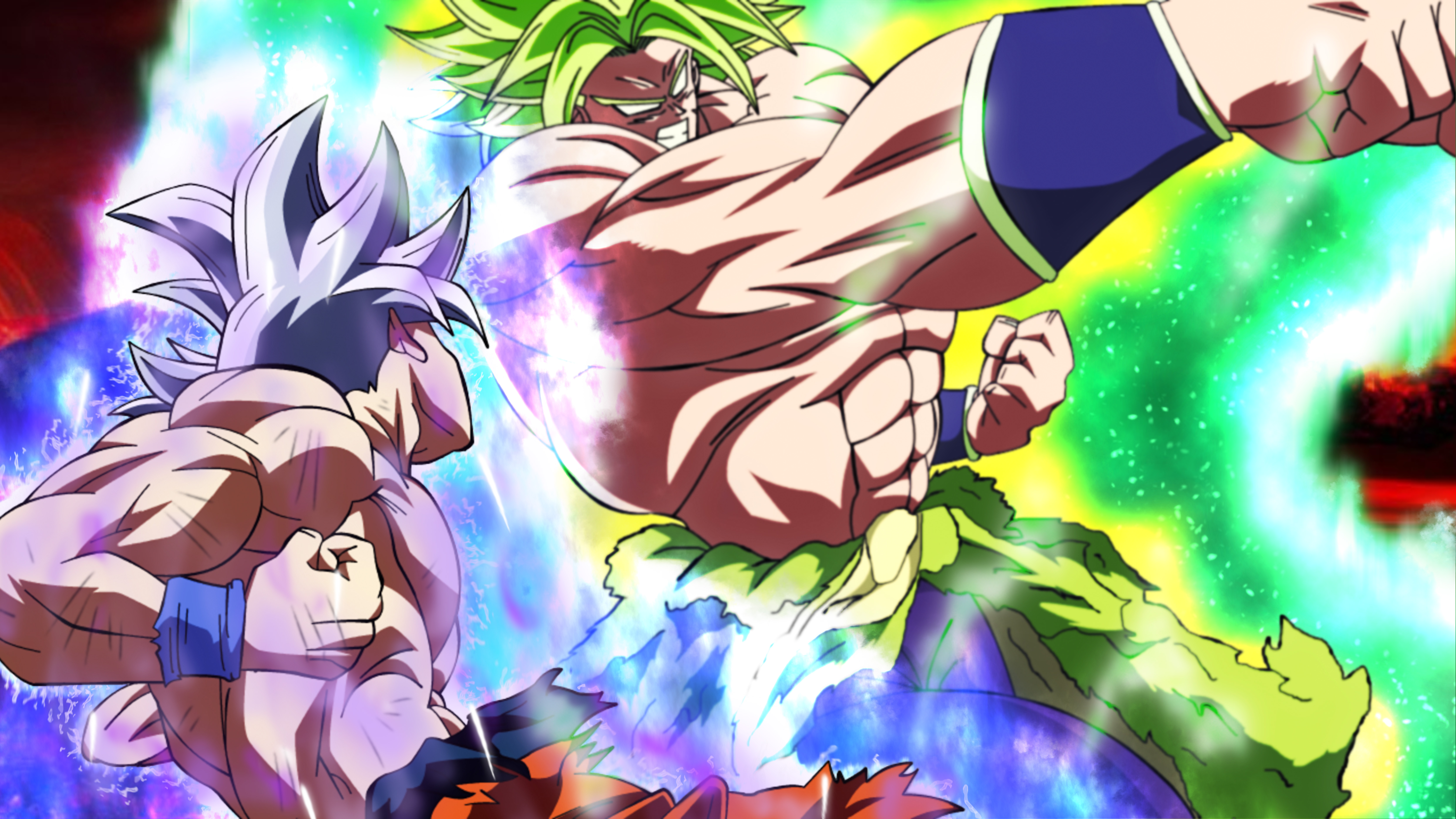 Download Super Saiyan Green Ultra Instinct (Dragon Ball) Goku Broly