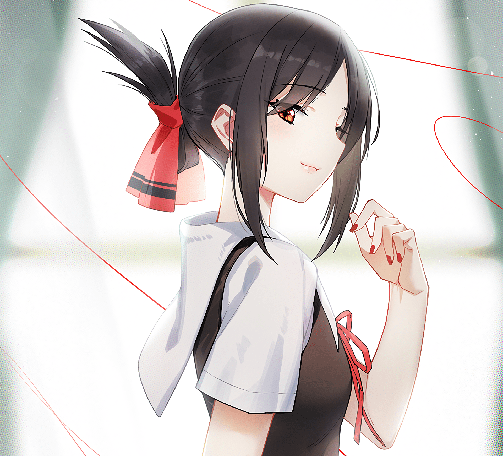 Download Kaguya Shinomiya Anime Kaguyasama Love Is War HD Wallpaper