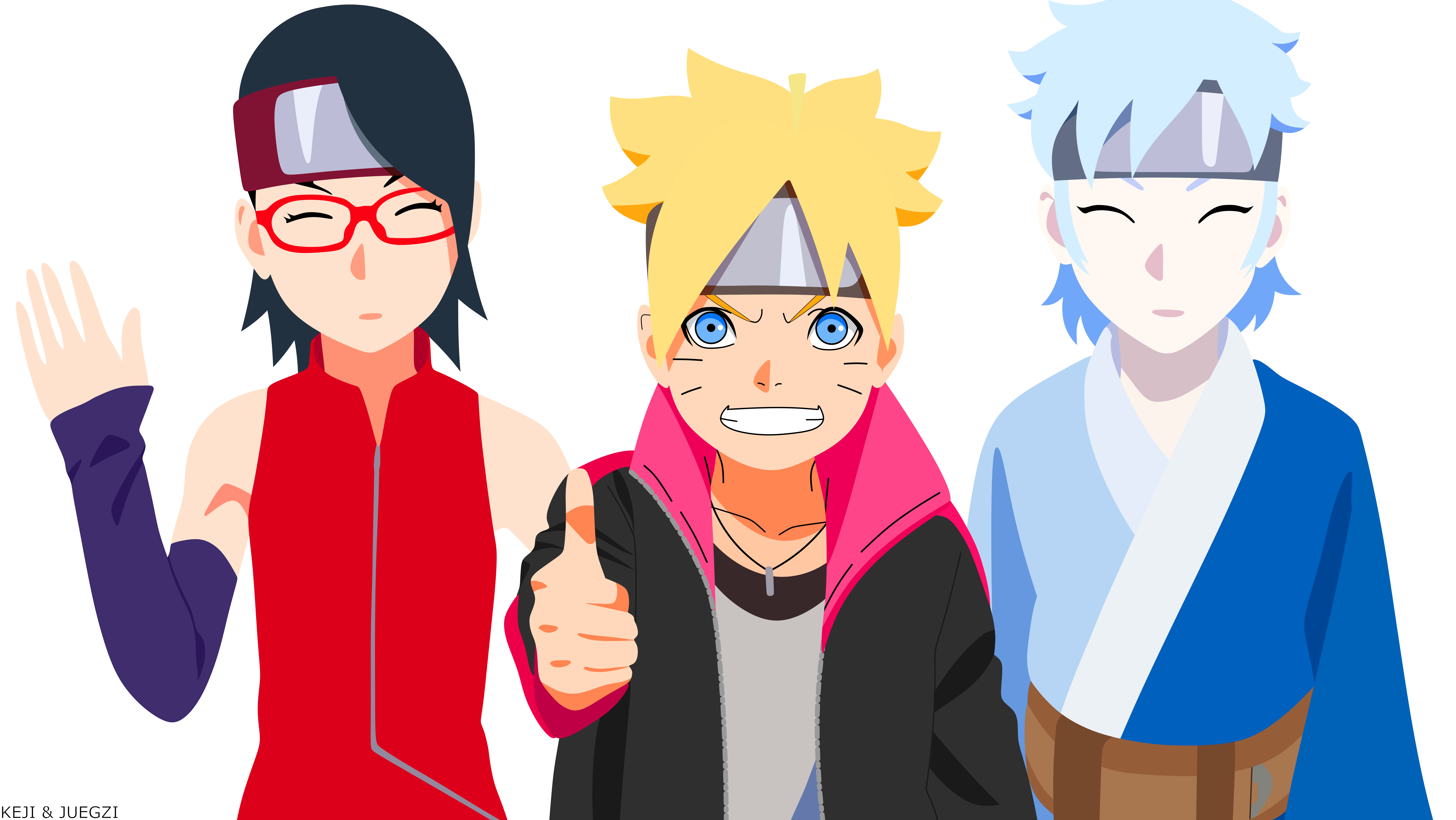 Foto Boruto Tim 7 Spoiler Dan Link Streaming Anime Boruto Episode 183