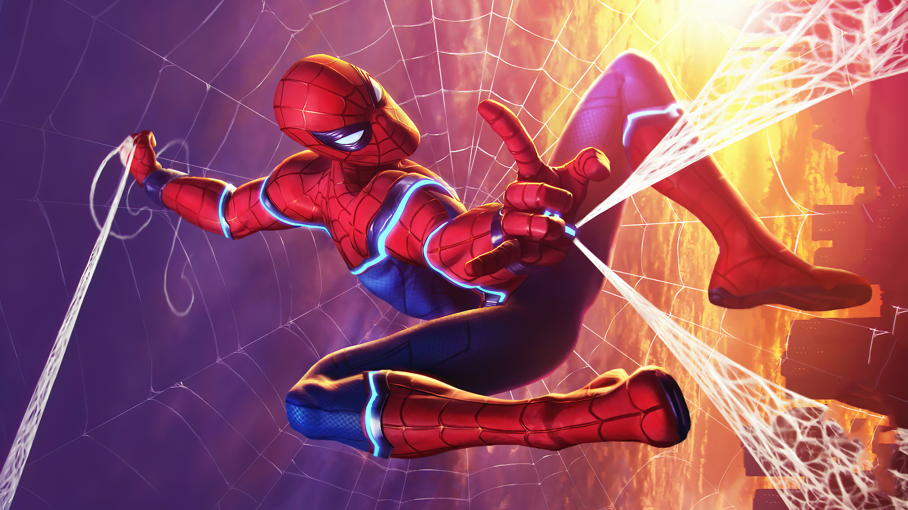 Download Comic Spider Man 4k Ultra HD Wallpaper