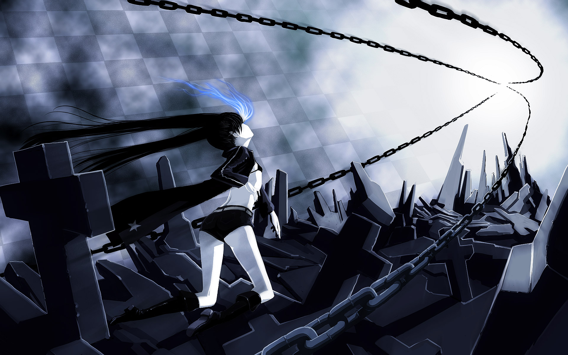 Black Rock Shooter HD Wallpaper Background Image 1920x1200 ID
