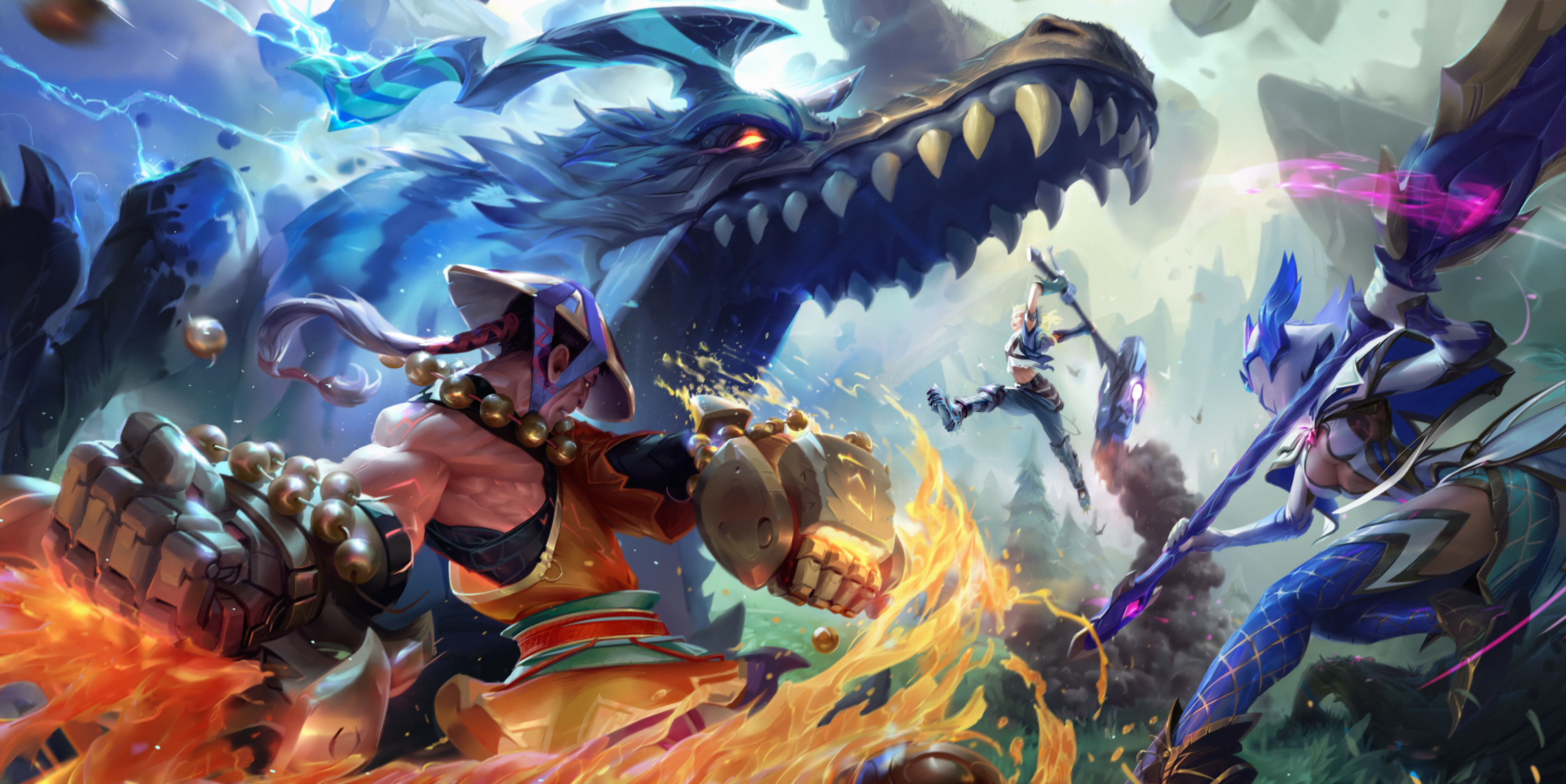 Download Video Game Dauntless HD Wallpaper