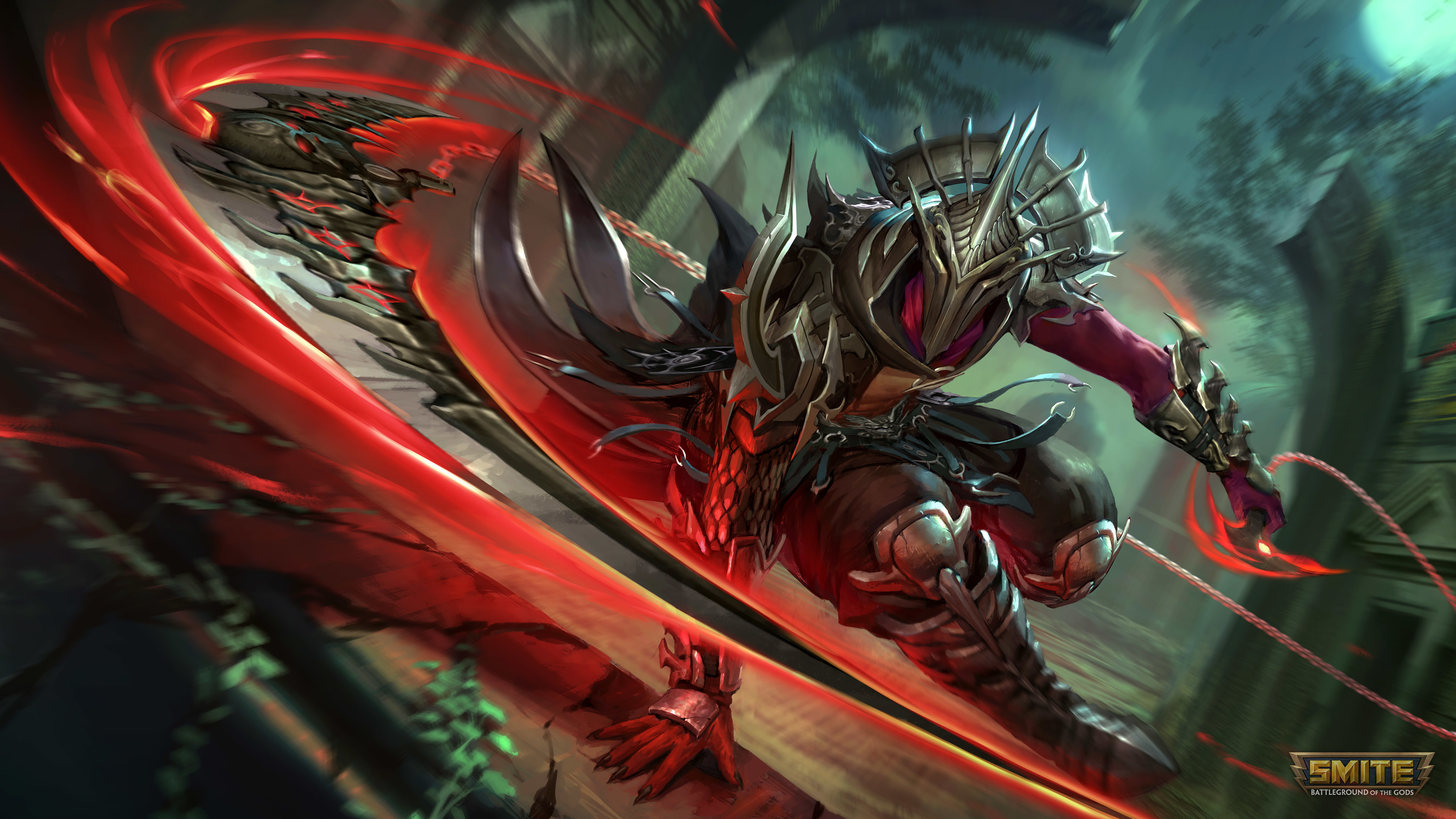 Smite Xbox One Wallpaper Download Athena Smite Video Game Smite 4k