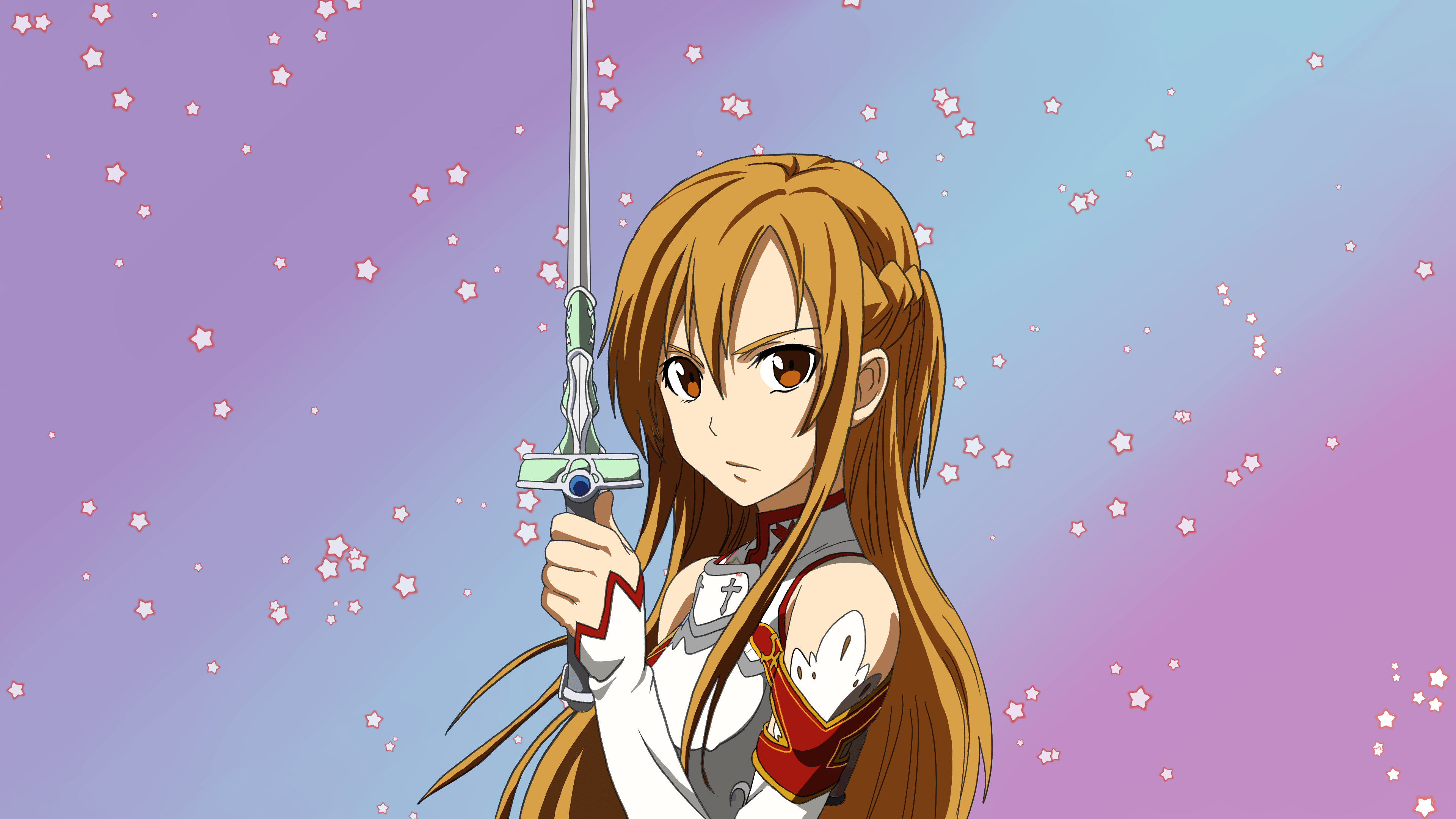 Yuki Asuna 4k Ultra Fondo de pantalla HD Fondo de