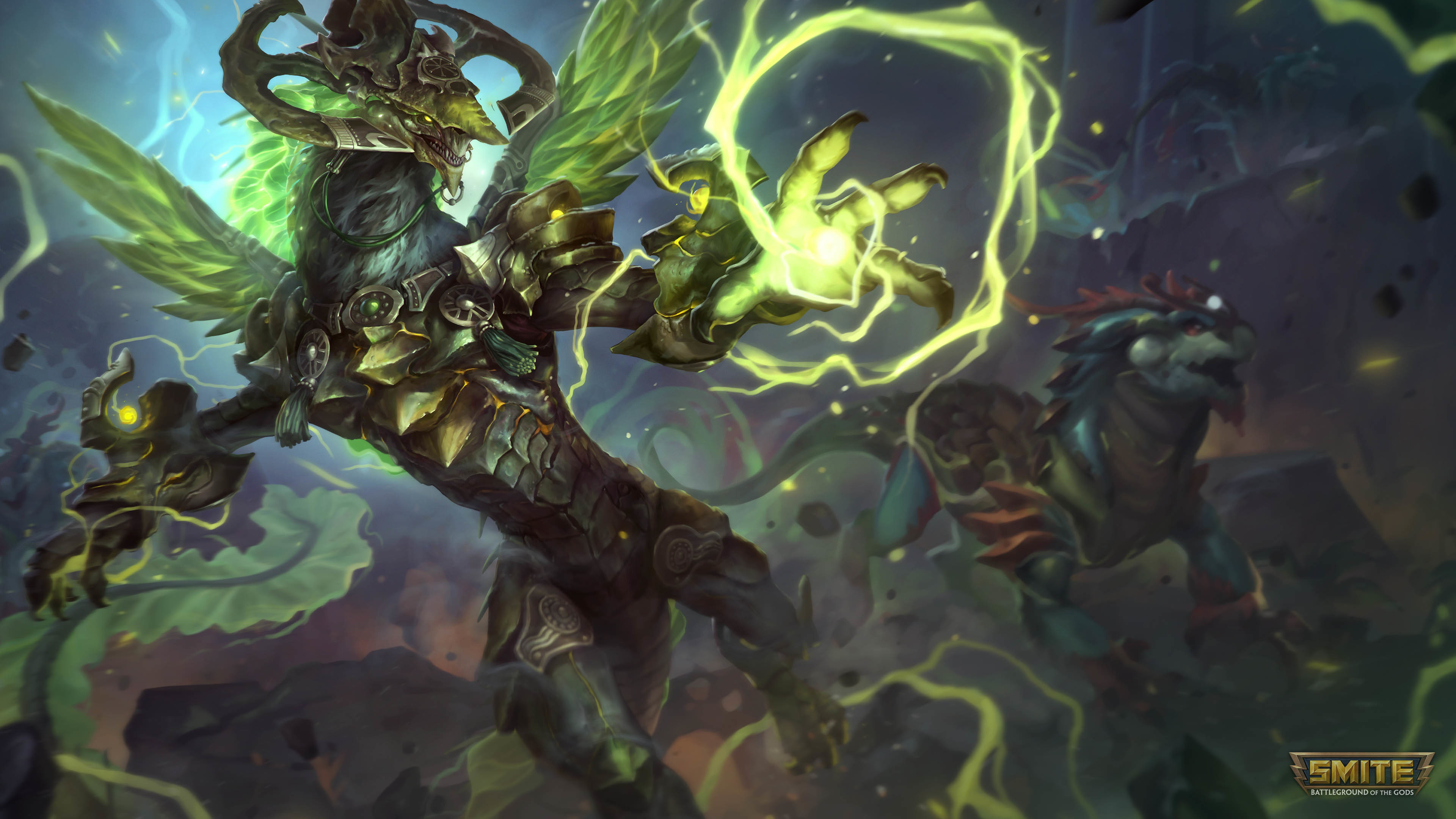 Download Tiamat (Smite) Video Game Smite 4k Ultra HD Wallpaper