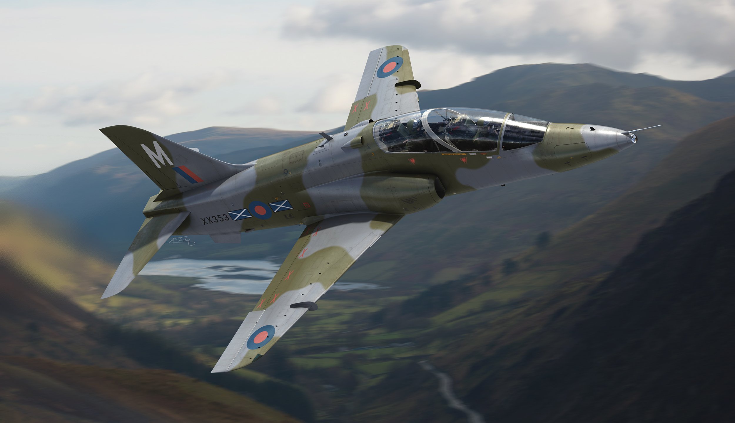 Download Warplane Aircraft Jet Fighter Military BAE Systems Hawk HD