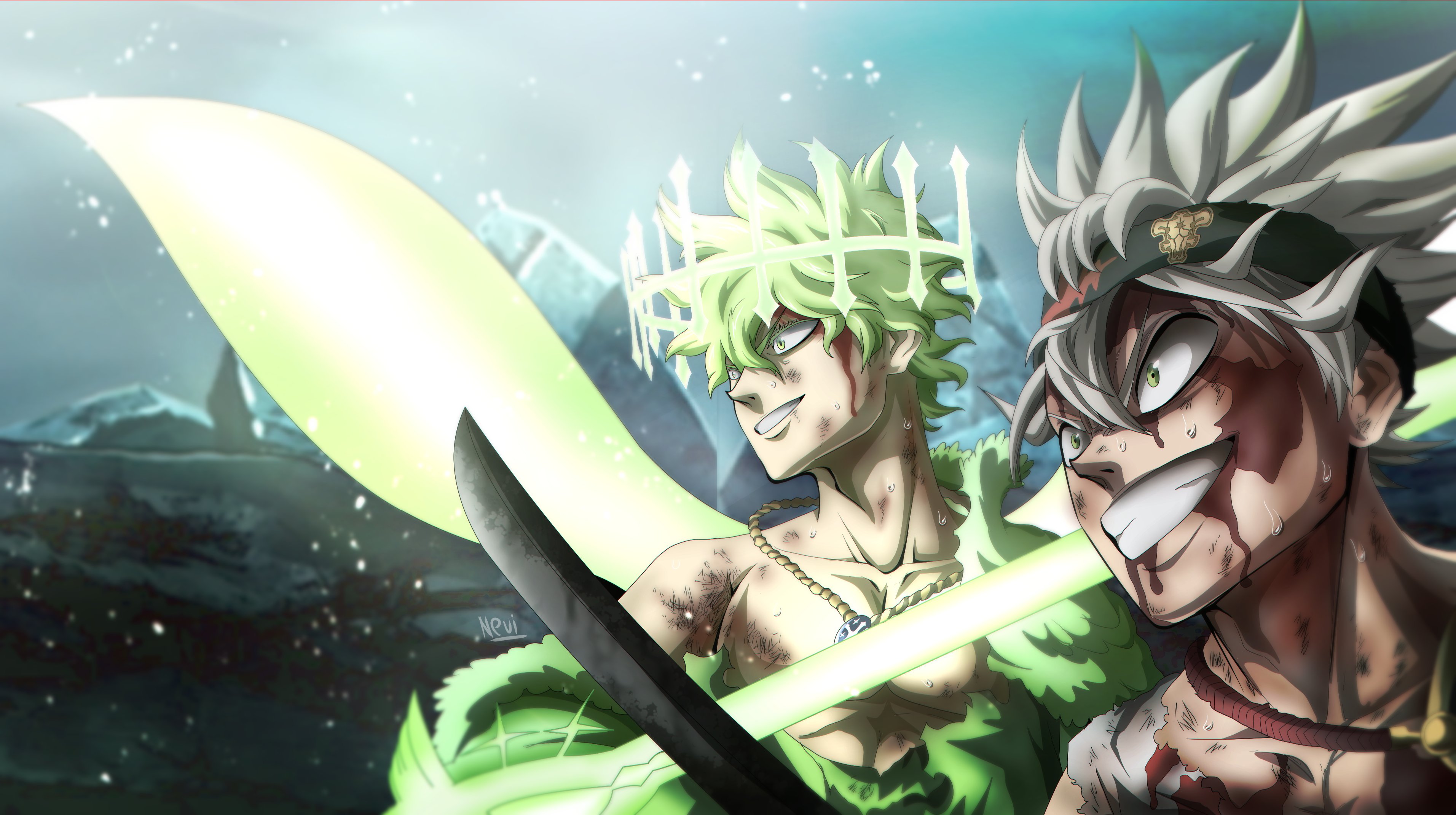 Download Asta (Black Clover) Yuno (Black Clover) Anime Black Clover HD